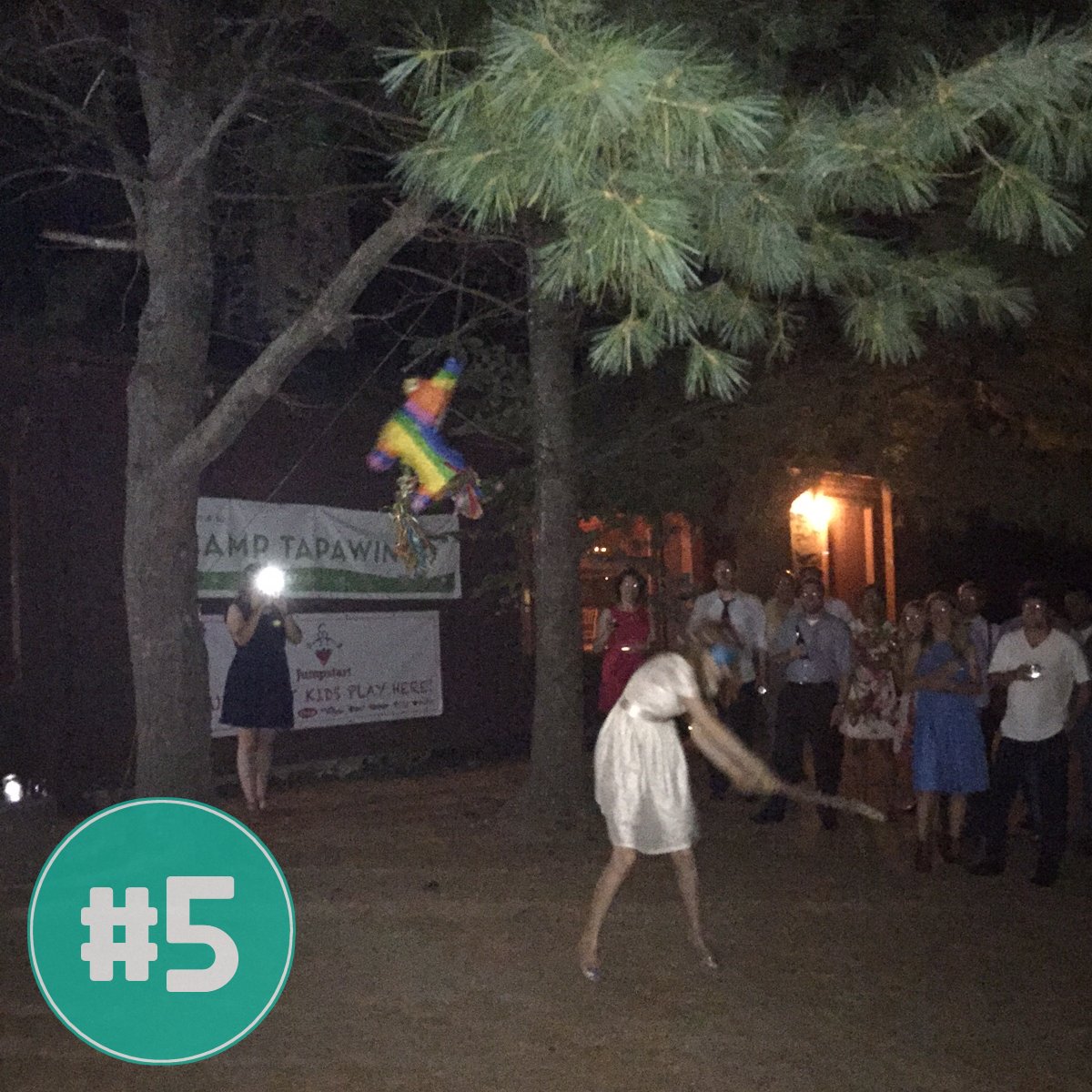 camp wedding