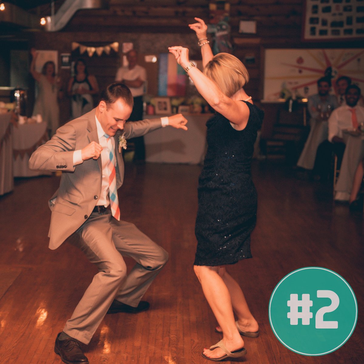 bride and groom dance